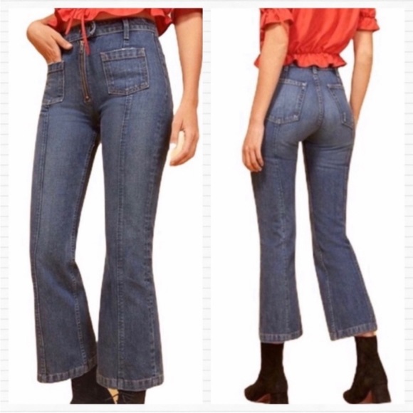 Reformation Ellie Jeans size 24 - Picture 2 of 6